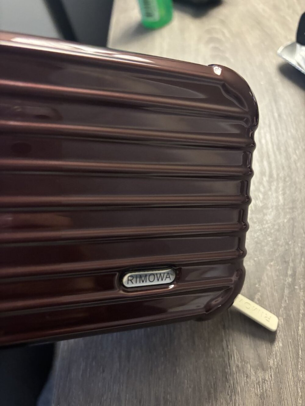 RIMOWA x EVA Air First Class Amenity Kit in Carmona Red-Case Only - Picture 2 of 4